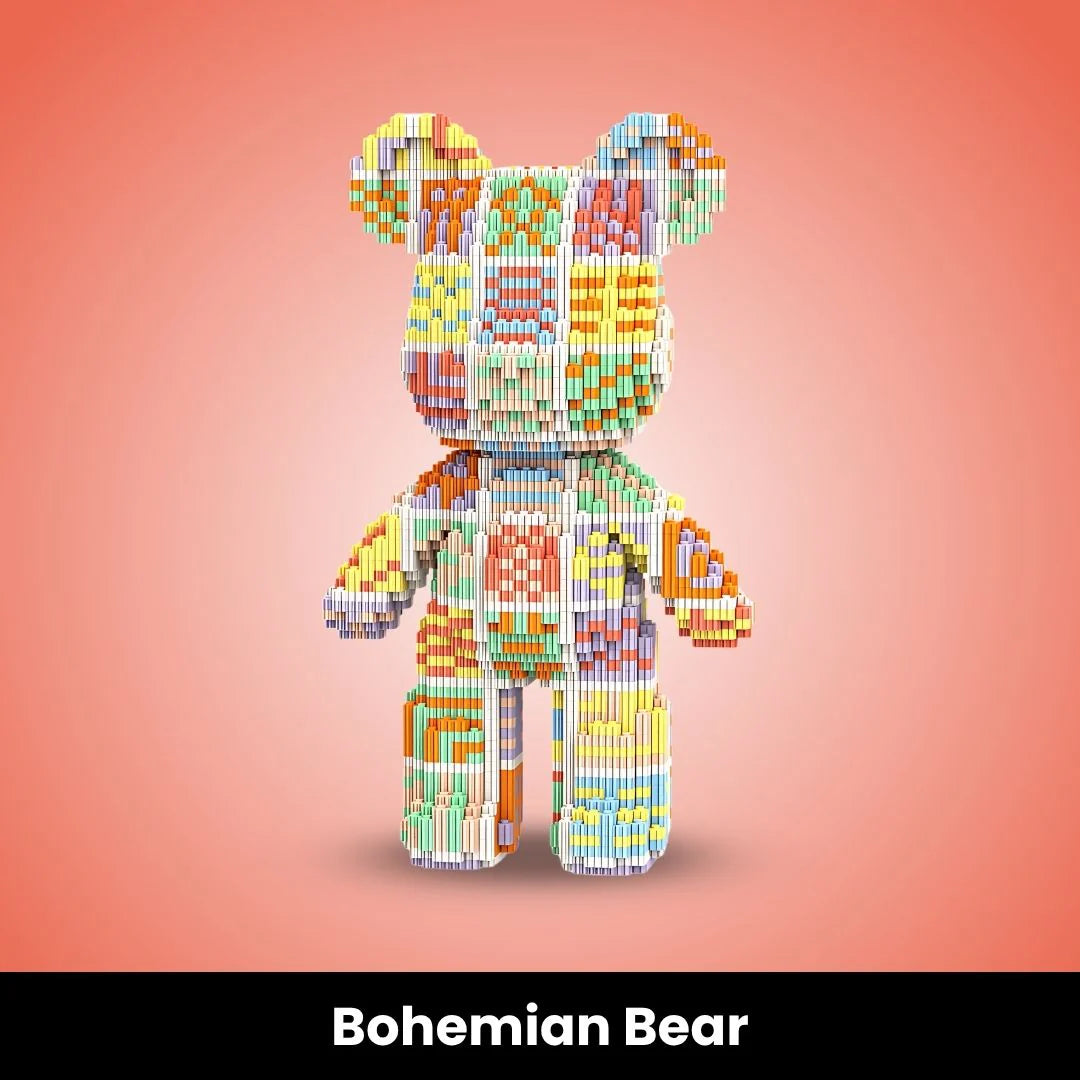 Figgzy™ Mini Buildable Brick Bears (3000+ pcs)