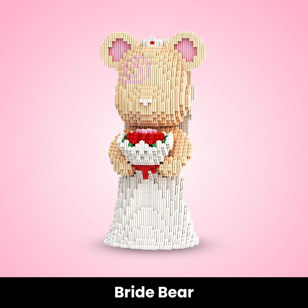 Figgzy™ Mini Buildable Brick Bears (3000+ pcs)