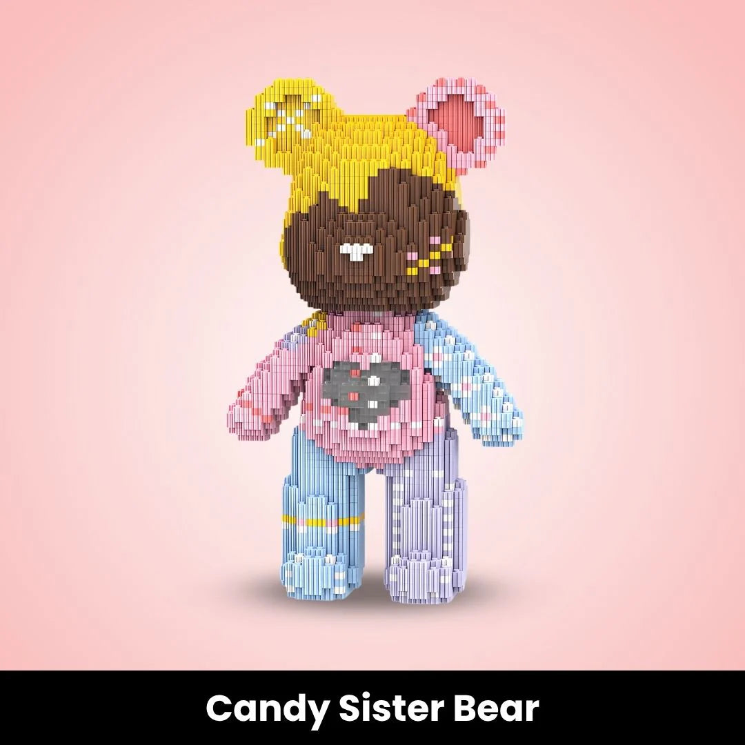 Figgzy™ Mini Buildable Brick Bears (3000+ pcs)