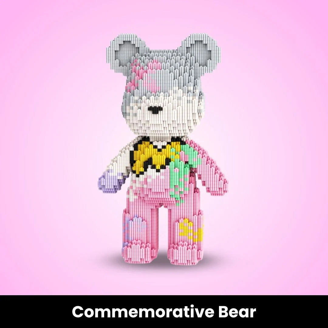 Figgzy™ Mini Buildable Brick Bears (3000+ pcs)