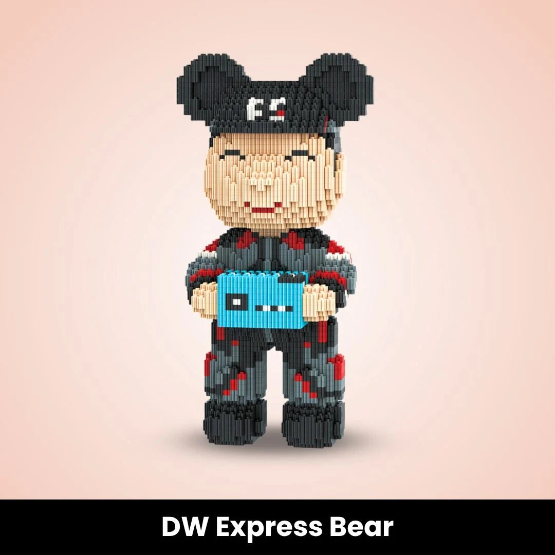 Figgzy™ Mini Buildable Brick Bears (3000+ pcs)
