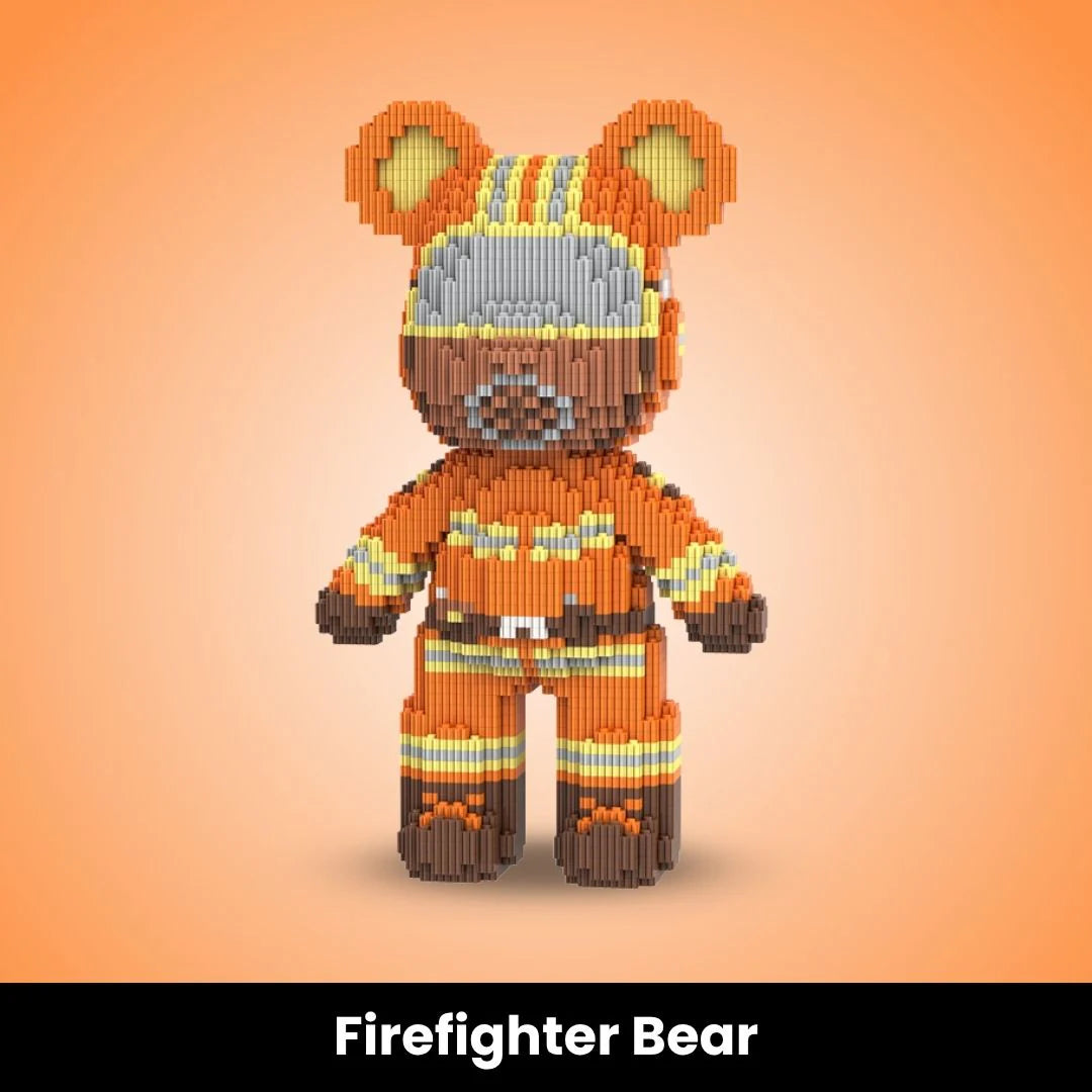 Figgzy™ Mini Buildable Brick Bears (3000+ pcs)