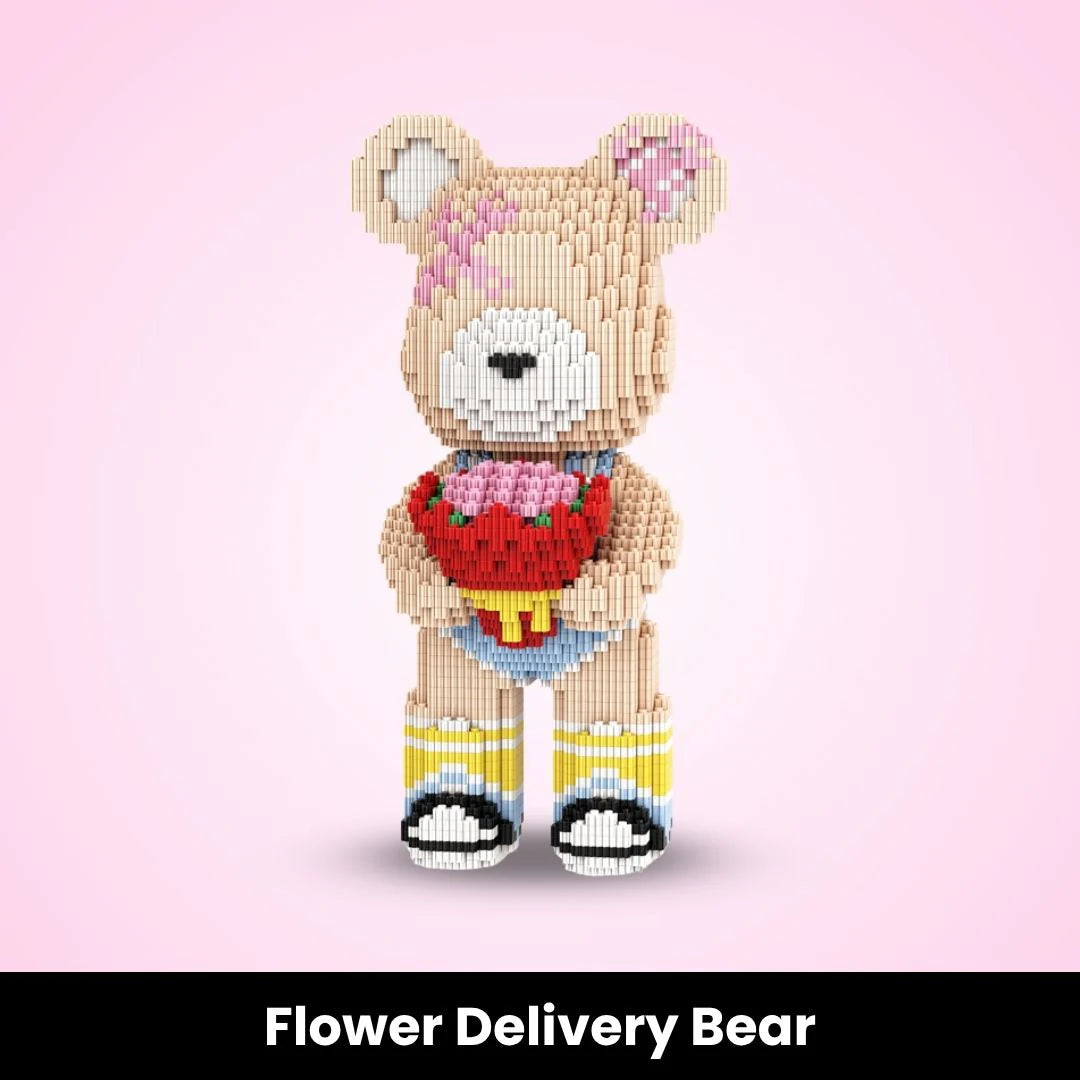 Figgzy™ Mini Buildable Brick Bears (3000+ pcs)
