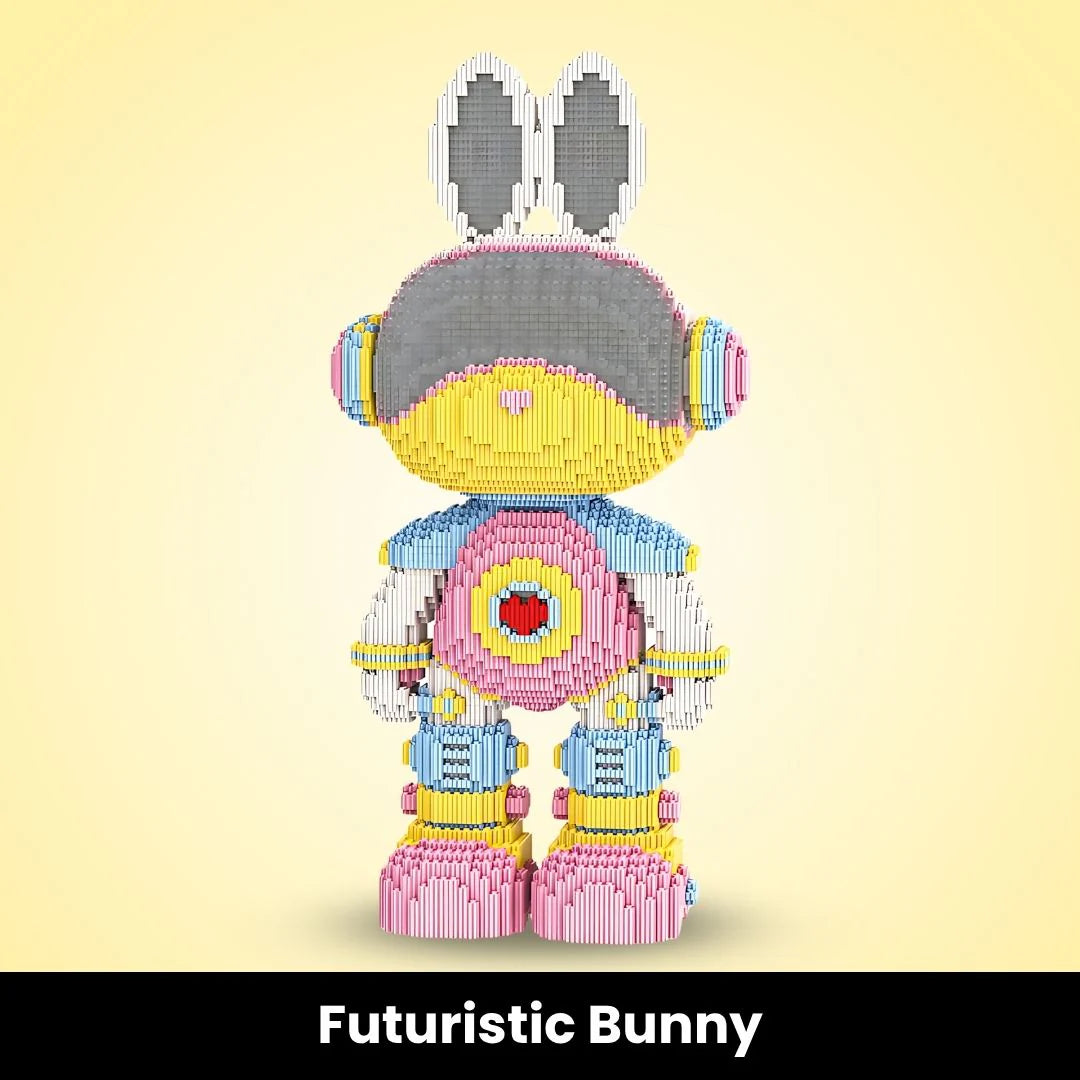 Figgzy™ Giant Buildable Brick Bunnies (5000+ pcs)