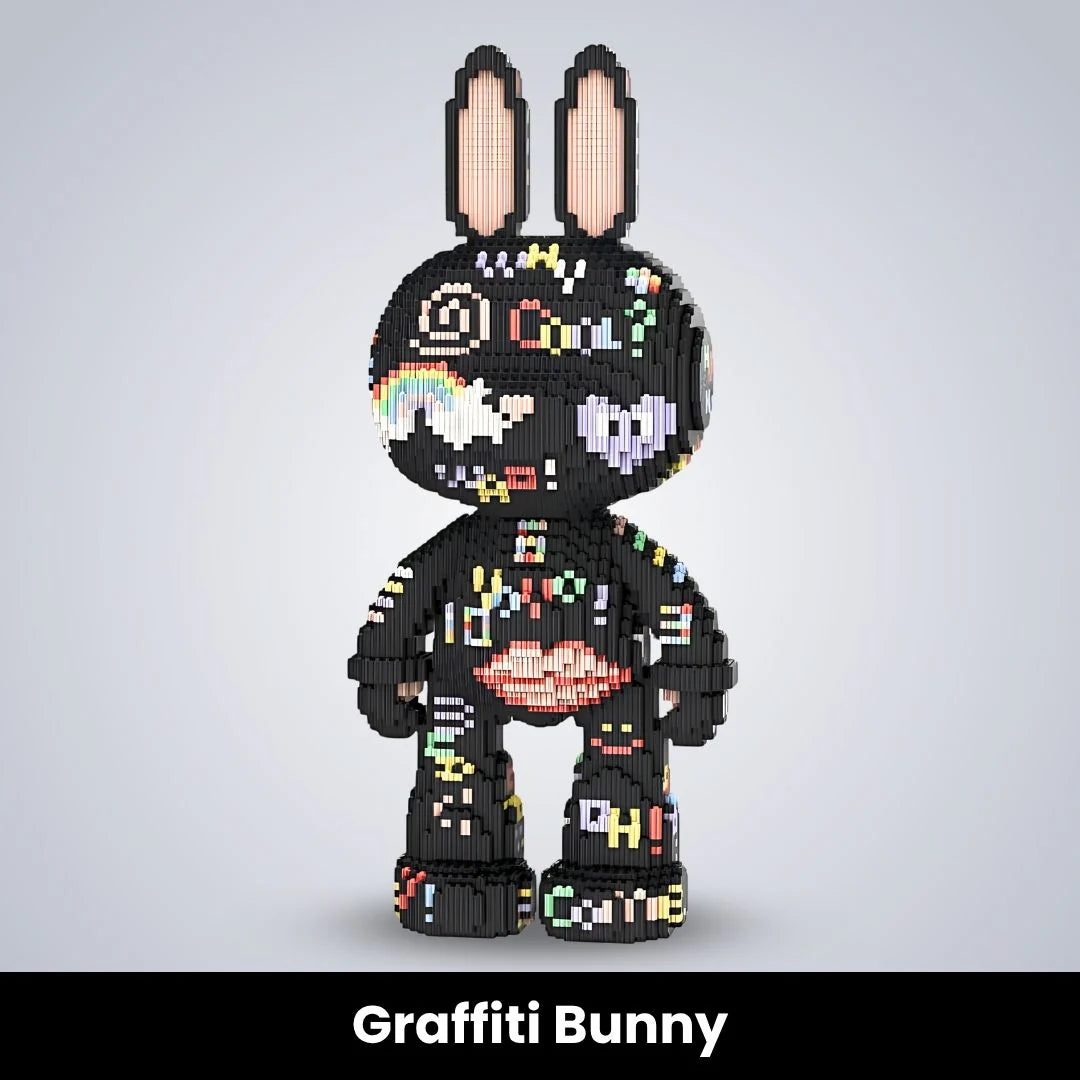 Figgzy™ Giant Buildable Brick Bunnies (5000+ pcs)