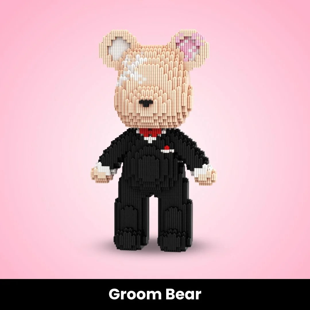 Figgzy™ Mini Buildable Brick Bears (3000+ pcs)