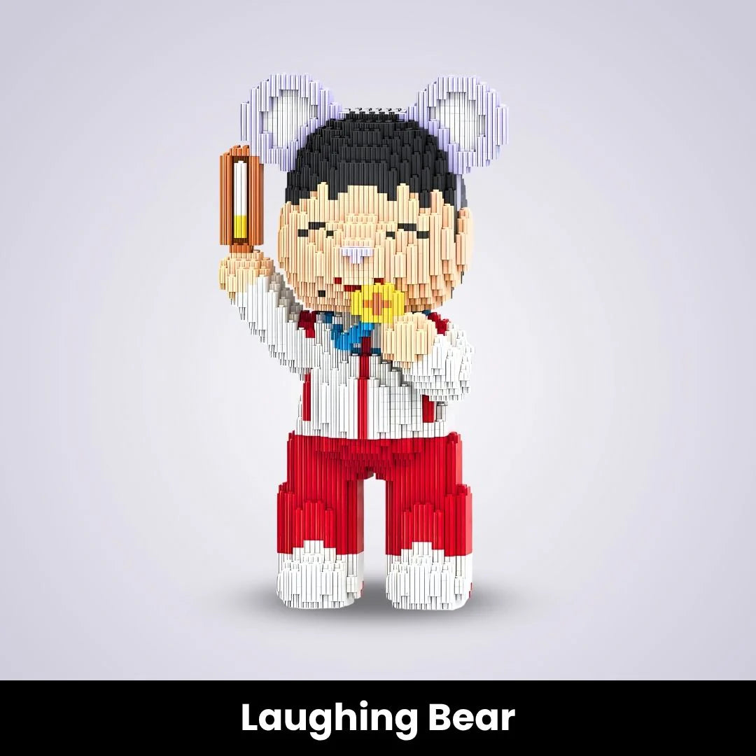 Figgzy™ Mini Buildable Brick Bears (3000+ pcs)