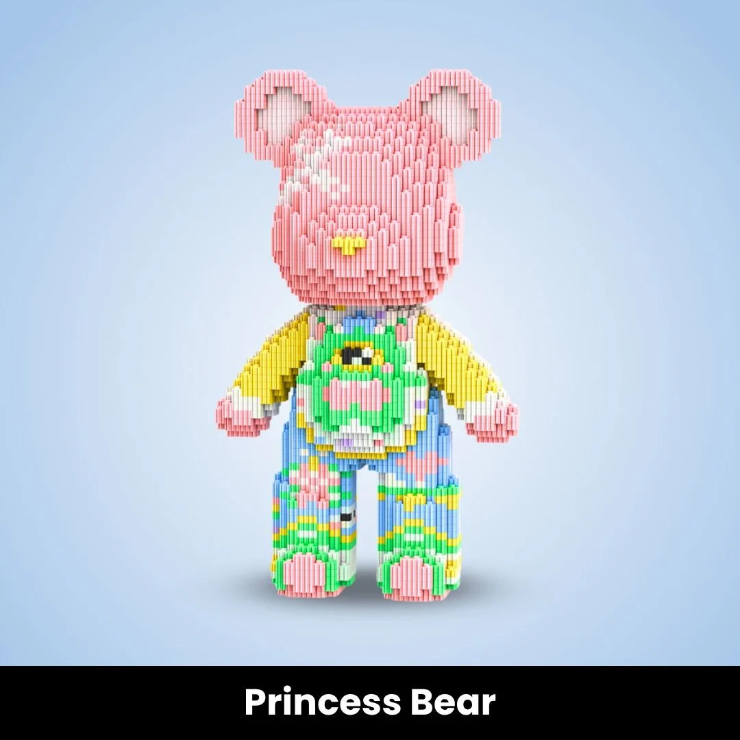 Figgzy™ Mini Buildable Brick Bears (3000+ pcs)
