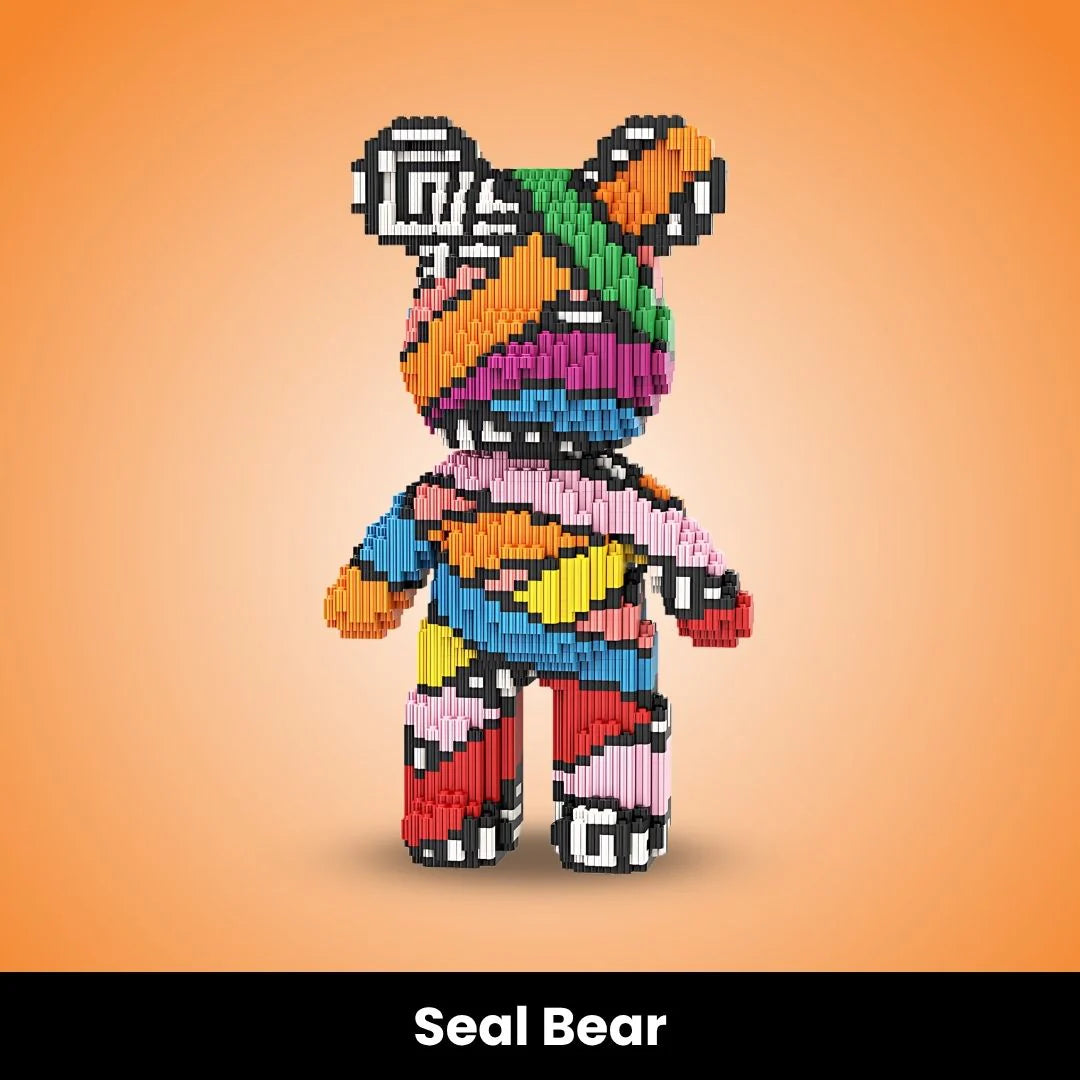 Figgzy™ Mini Buildable Brick Bears (3000+ pcs)