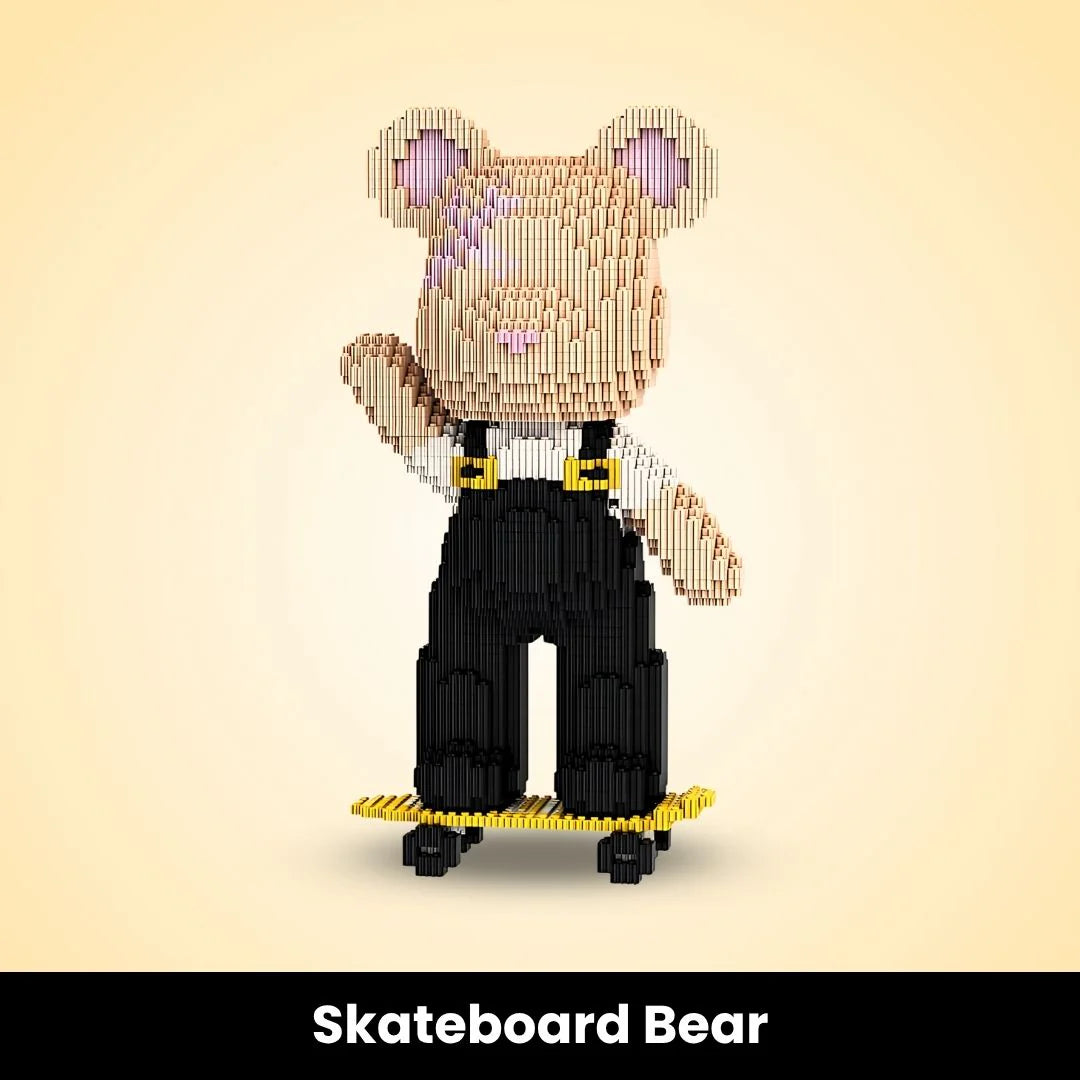 Figgzy™ Mini Buildable Brick Bears (3000+ pcs)